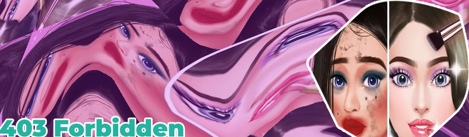 Jogo de moda e maquiagem