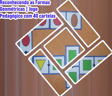 Jogos com formas geométricas para educação infantil
