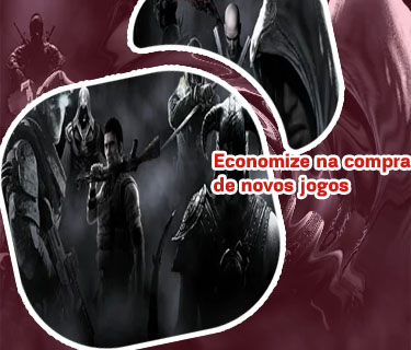 Jogos online no site